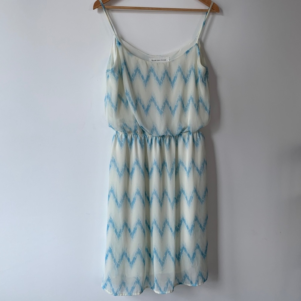 Peach Love Cream Dress